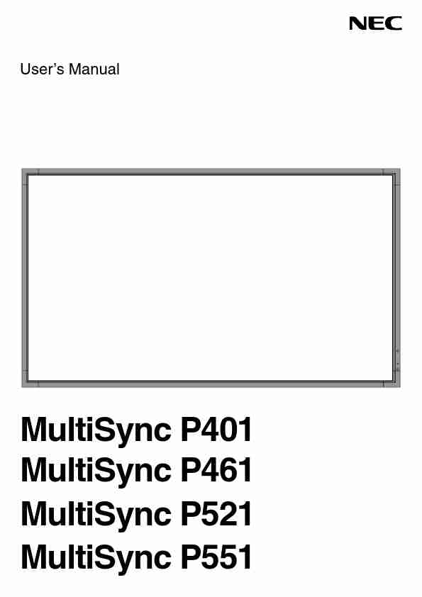 NEC MULTISYNC P401-page_pdf